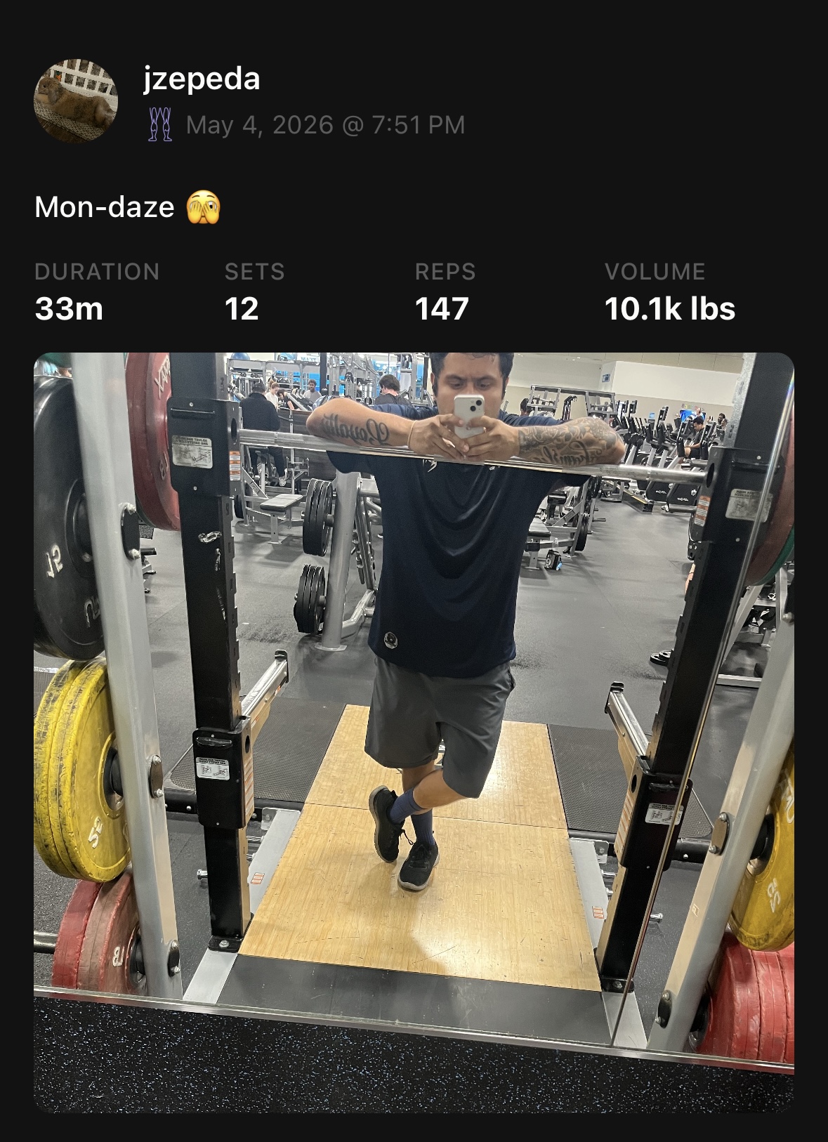 Joseph's feed post